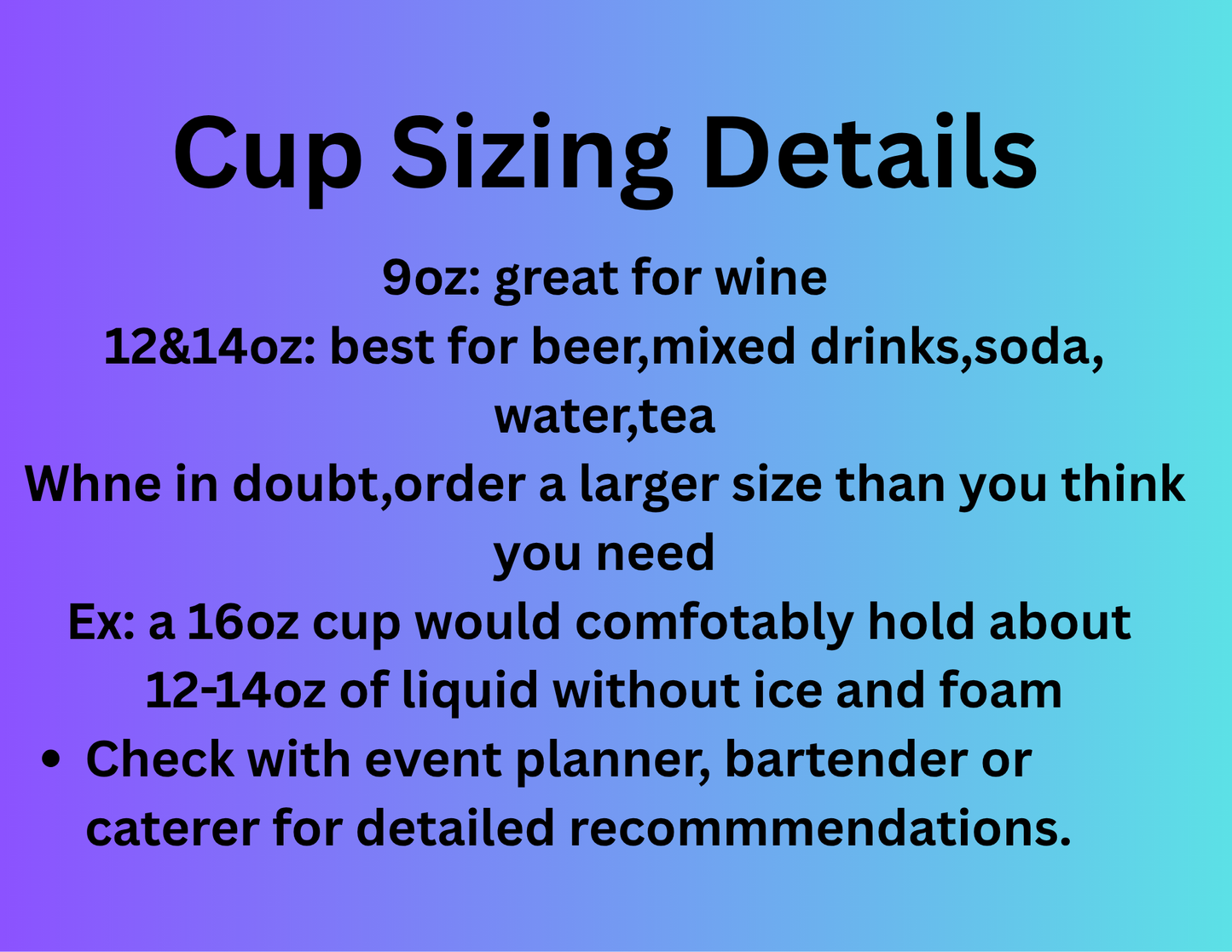 Custom Cups