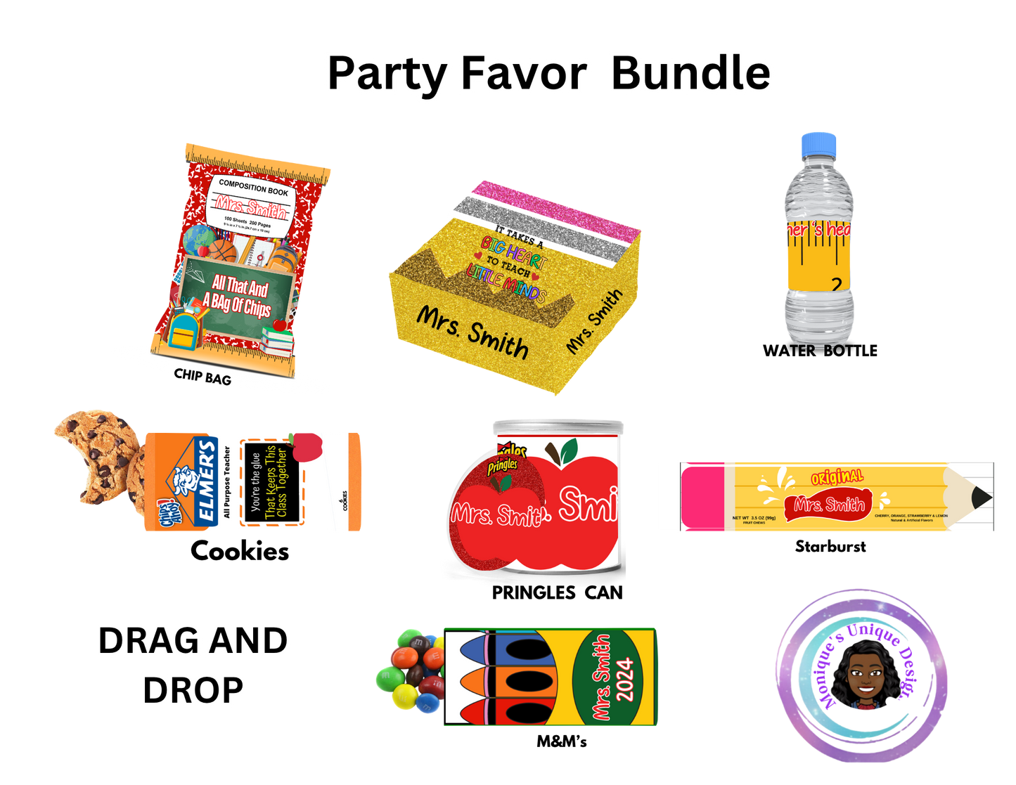 Back to School Party Favor