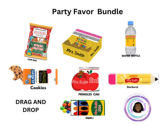 Back to School Party Favor